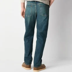 mutual weave Mens Straight Leg Relaxed Fit Jean
