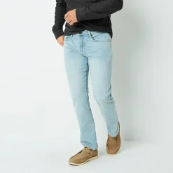 mutual weave Mens Stretch Bootcut Jean
