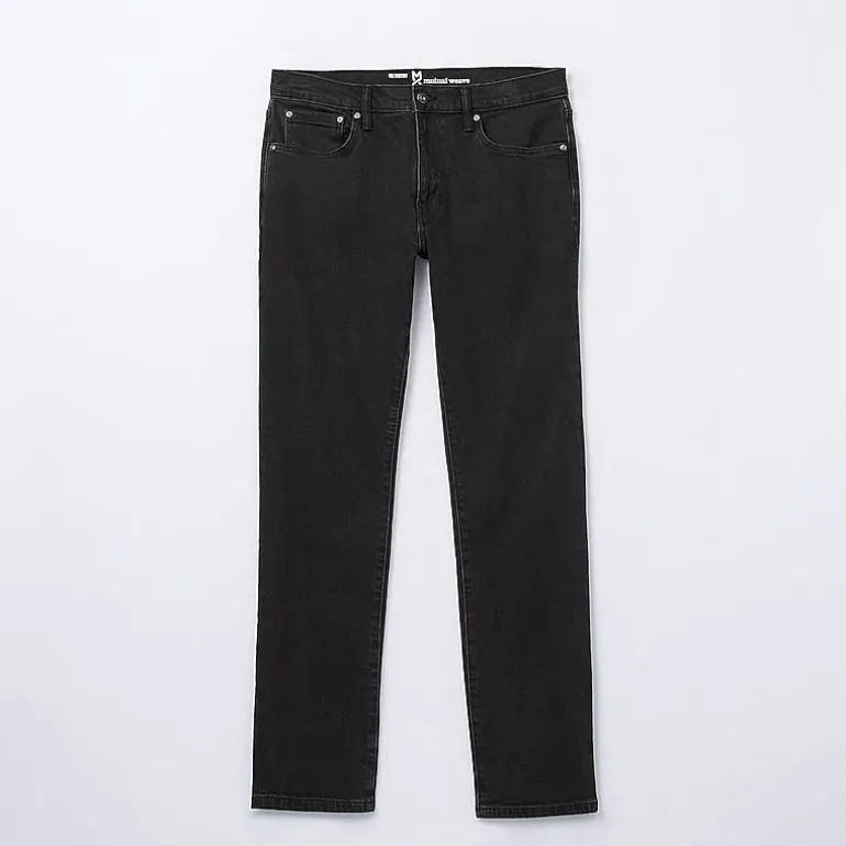 mutual weave Mens Stretch Bootcut Jean