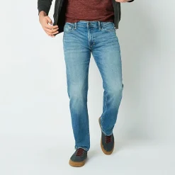mutual weave Mens Stretch Bootcut Jean