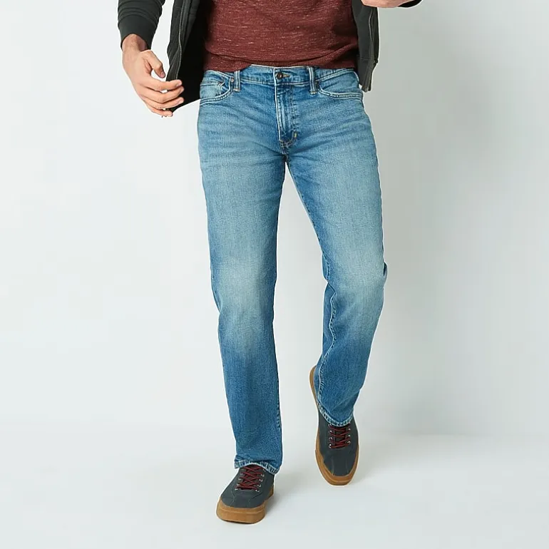 mutual weave Mens Stretch Bootcut Jean