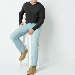 mutual weave Mens Stretch Bootcut Jean