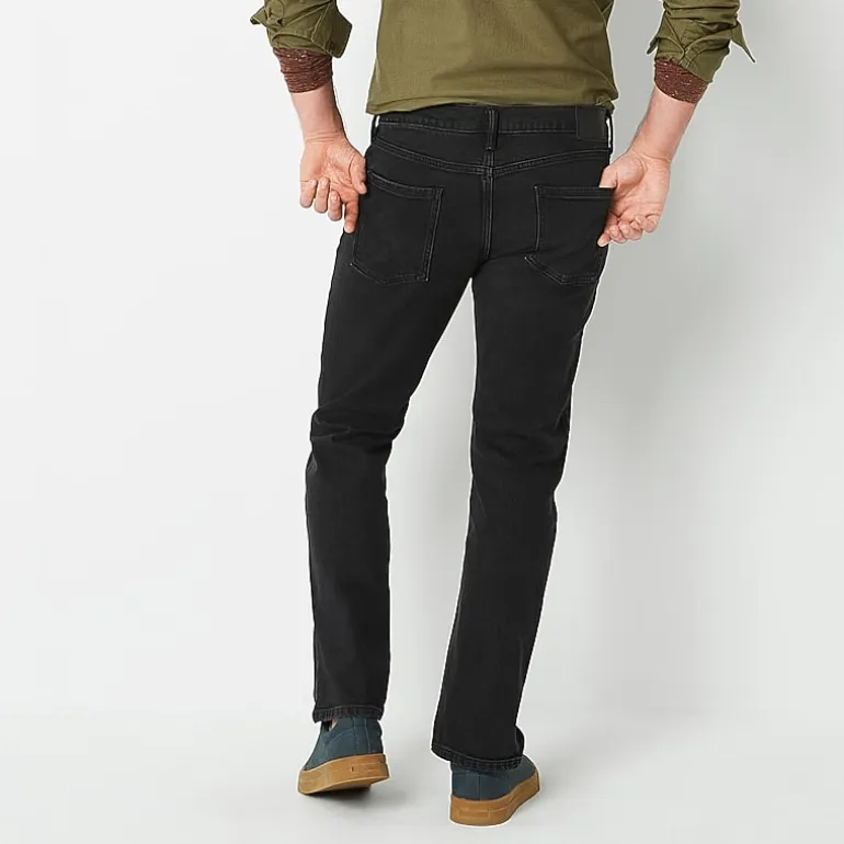 mutual weave Mens Stretch Bootcut Jean