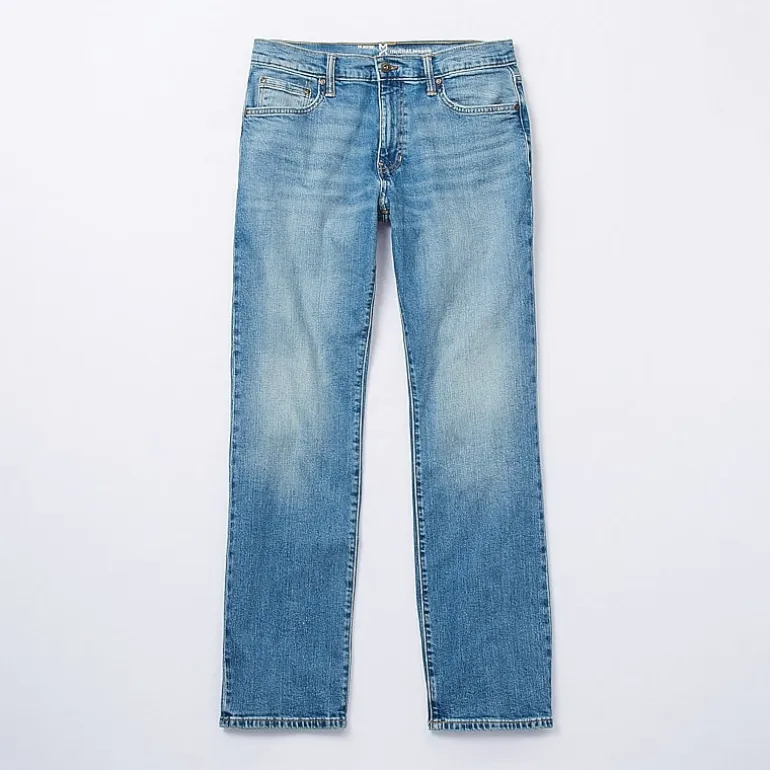 mutual weave Mens Stretch Bootcut Jean