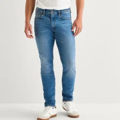 mutual weave Mens Stretch Fabric Slim Fit Jean