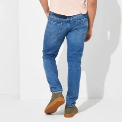 mutual weave Mens Stretch Fabric Slim Fit Jean