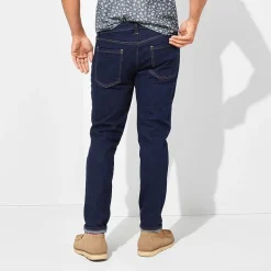 mutual weave Mens Stretch Fabric Slim Fit Jean