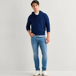 mutual weave Mens Stretch Fabric Slim Fit Jean