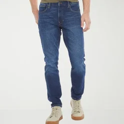 mutual weave Mens Stretch Fabric Slim Fit Jean