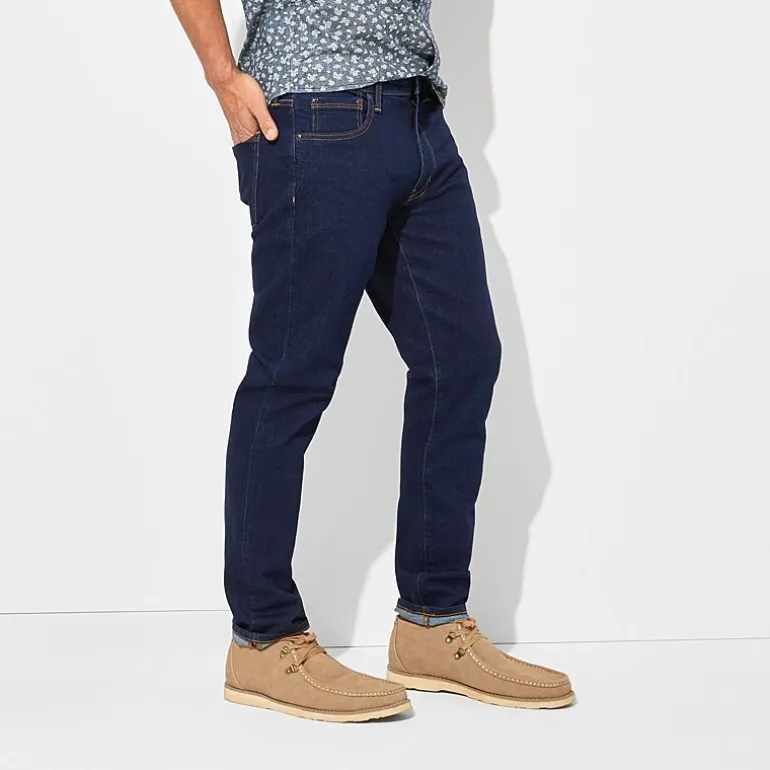 mutual weave Mens Stretch Fabric Slim Fit Jean