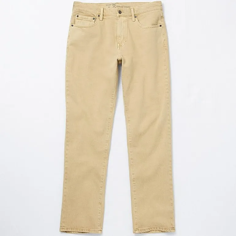 mutual weave Mens Stretch Fabric Straight Leg Jean
