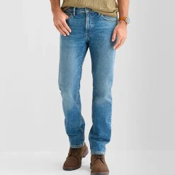 mutual weave Mens Stretch Fabric Straight Leg Jean
