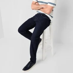 mutual weave Vintage Mens Stretch Fabric Straight Leg Jean