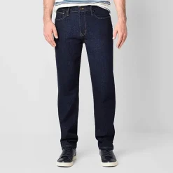mutual weave Vintage Mens Stretch Fabric Straight Leg Jean