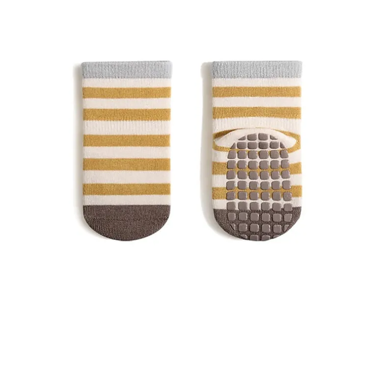 MyKids-USA Baby Unisex Breathable Thermal Cartoon Patchwork Socks Non-Slip