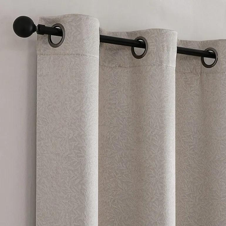 Mylon Grommet Top Blackout Set of 2 Curtain Panel