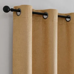 Mylon Grommet Top Blackout Set of 2 Curtain Panel