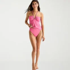 Mynah Womens Lined Moderate Coverage Bikini Swimsuit Bottom