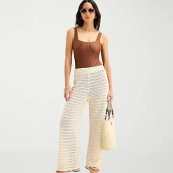 Mynah Womens Striped Swim Pants