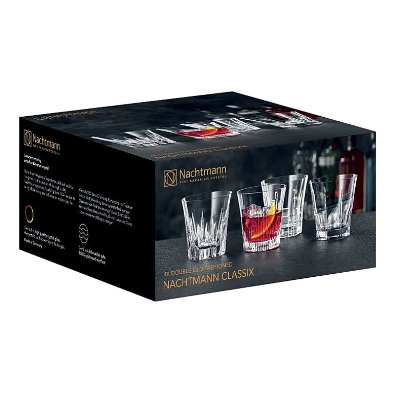 Nachtmann Classix 4-pc. Double Old Fashioned