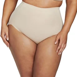 Naomi & Nicole® Plus Size Waistline Shaping Brief-7784