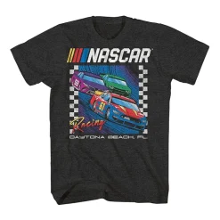 Nascar Mens Crew Neck Short Sleeve Regular Fit Big and Tall Graphic T-Shirt