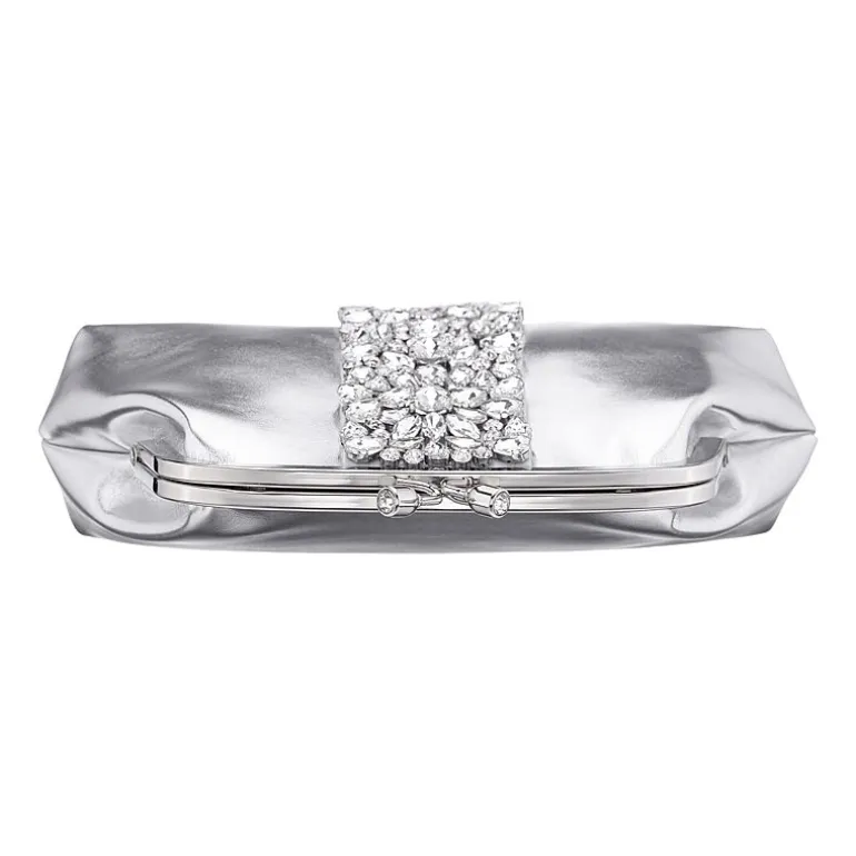N By Nina Crystal Frame Evening Bag