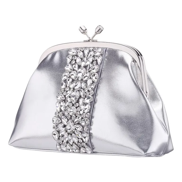 N By Nina Crystal Frame Evening Bag