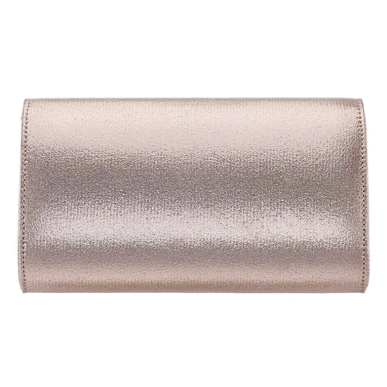 N By Nina Frily Rosette Emebellished Flap Clutch Evening Bag