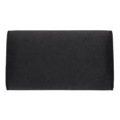 N By Nina Frily Rosette Emebellished Flap Clutch Evening Bag