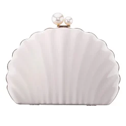 N By Nina Seashell Minaudiere Evening Bag