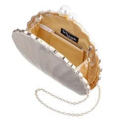 N By Nina Seashell Minaudiere Evening Bag