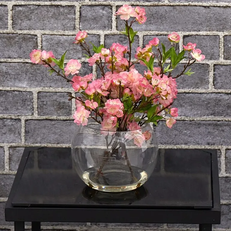 Nearly Natural Cherry Blossom In Large Vase Artificial Flowers