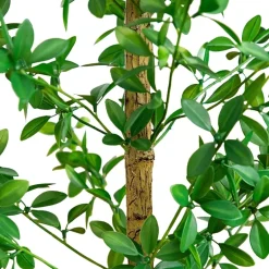 Nearly Natural 4ft Shady Lady Black Olive Indoor Artificial Tree