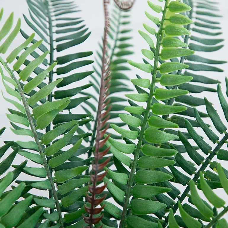 Nearly Natural 16in Green Fern Artificial Plant