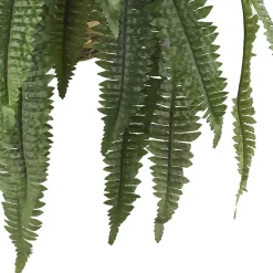 Nearly Natural 22in Green Fern Artificial Plant