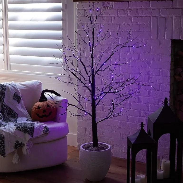 Nearly Natural Lighted Indoor Artificial Tree