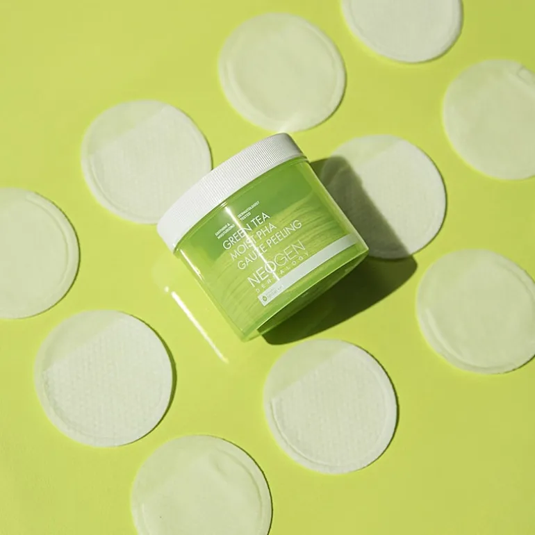 Neogen Dermalogy Green Tea Moist Pha Gauze Peeling