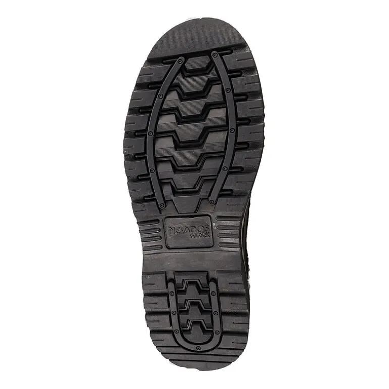 NEVADOS Mens Foreman Slip Resistant Flat Heel Work Boots