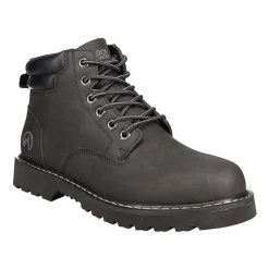NEVADOS Mens Millers Slip Resistant Flat Heel Work Boots