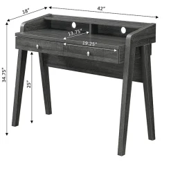 Newport Deluxe 2-Drawer Desk