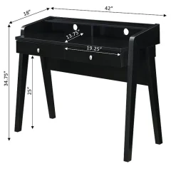Newport Deluxe 2-Drawer Desk