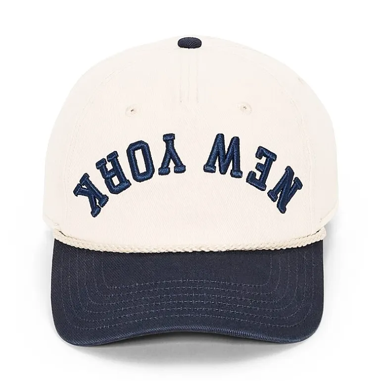 New York Upside Down Embroidered Mens Baseball Cap