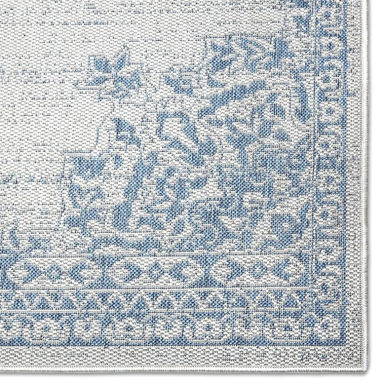 Nicole Miller Country Azalea Medallion UV Protection Washable Outdoor Rectangular Area Rug
