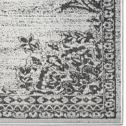 Nicole Miller Country Azalea Medallion UV Protection Washable Outdoor Rectangular Area Rug