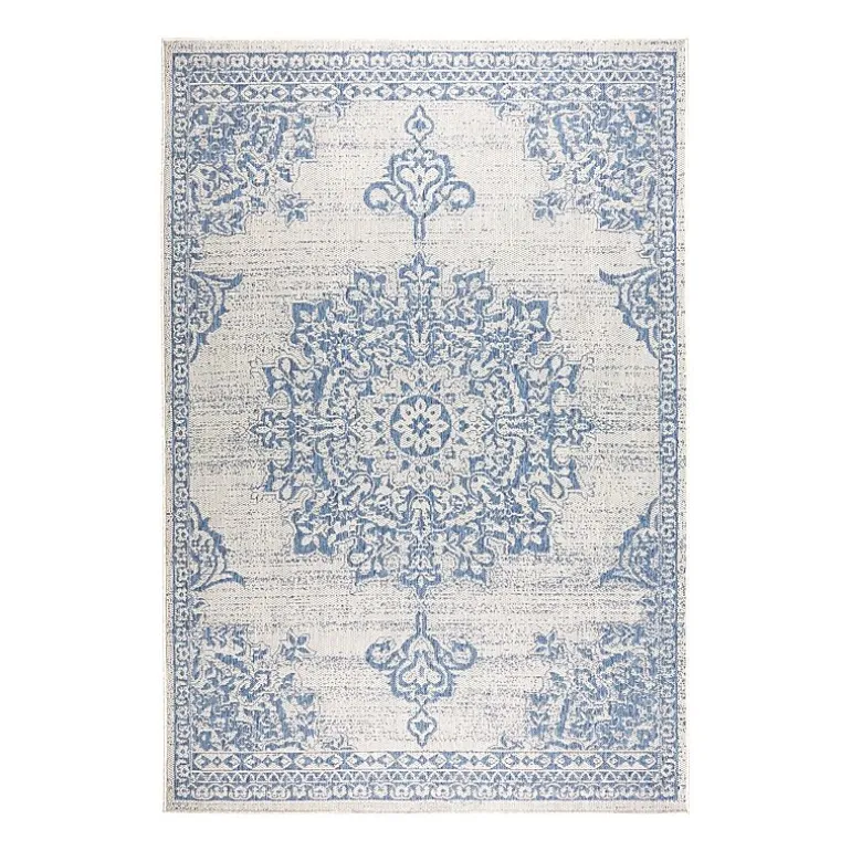 Nicole Miller Country Azalea Medallion UV Protection Washable Outdoor Rectangular Area Rug