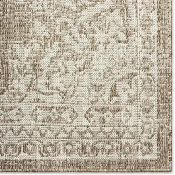 Nicole Miller Country Azalea Medallion UV Protection Washable Outdoor Rectangular Area Rug