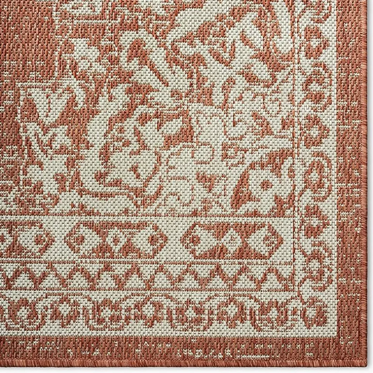 Nicole Miller Country Azalea Medallion UV Protection Washable Outdoor Rectangular Area Rug