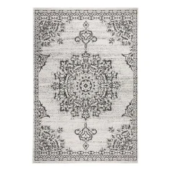 Nicole Miller Country Azalea Medallion UV Protection Washable Outdoor Rectangular Area Rug