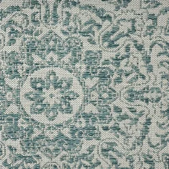 Nicole Miller Country Azalea Medallion UV Protection Washable Outdoor Rectangular Area Rug